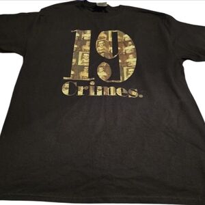 19 Crimes Adult T-Shirt with Graphic Print